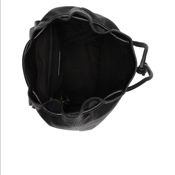 Frye Jade Studded Leather Backpack, ADJUSTABLE Chain/Leather Strap, Black, NWT - Picture 8 of 16